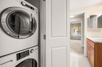 Washer and dryer in residence